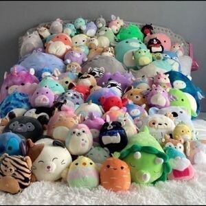 🎊MYSTERY BOX🎊 FOUR 8” Squishmallows Squishdoos Kellytoy Plush Toy HTF NWT